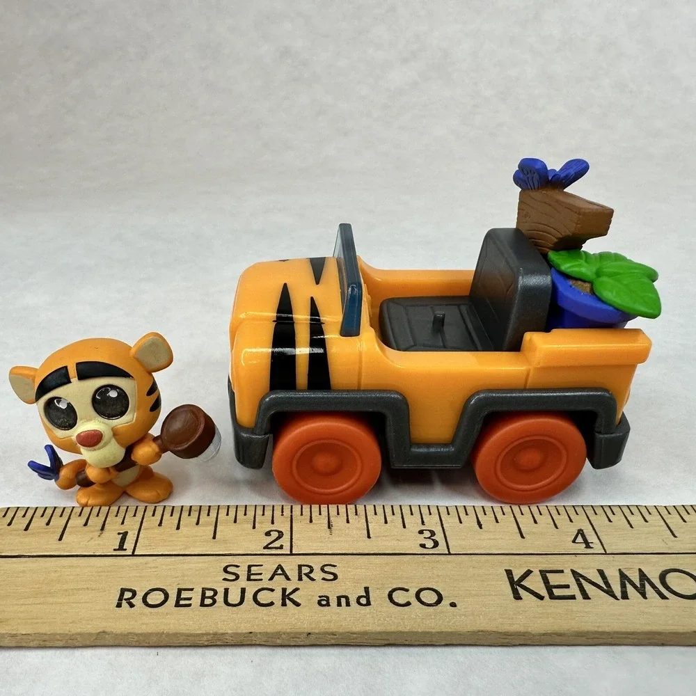 Disney Doorables TIGGER Winnie Pooh  Let's Go Series 3 Figure & Vehicle NEW RARE
